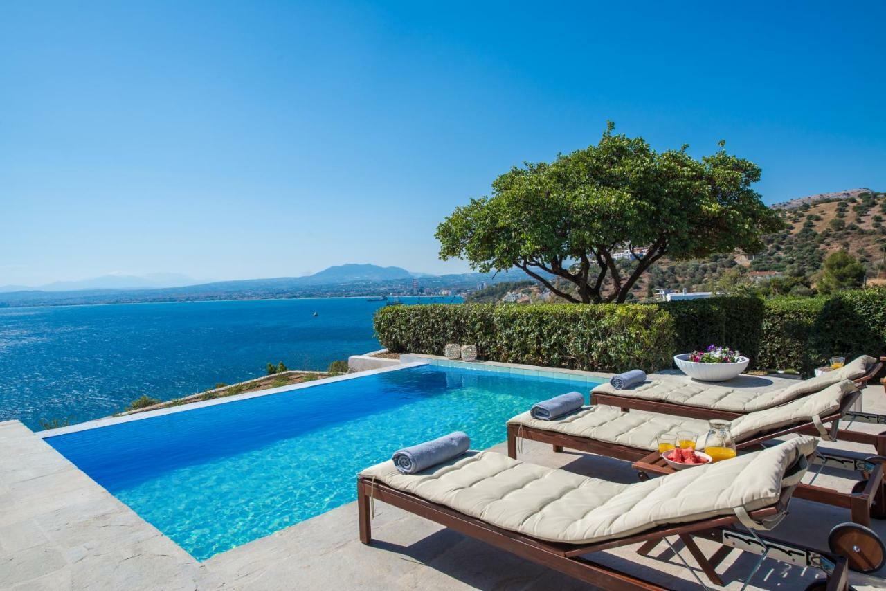 Helidoni Hill Seaview Family Villa Palaiokastro  Dış mekan fotoğraf